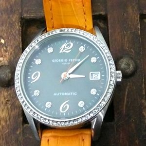Giorgio Fedon 1919 womens watch 21 Jewels with a leather band